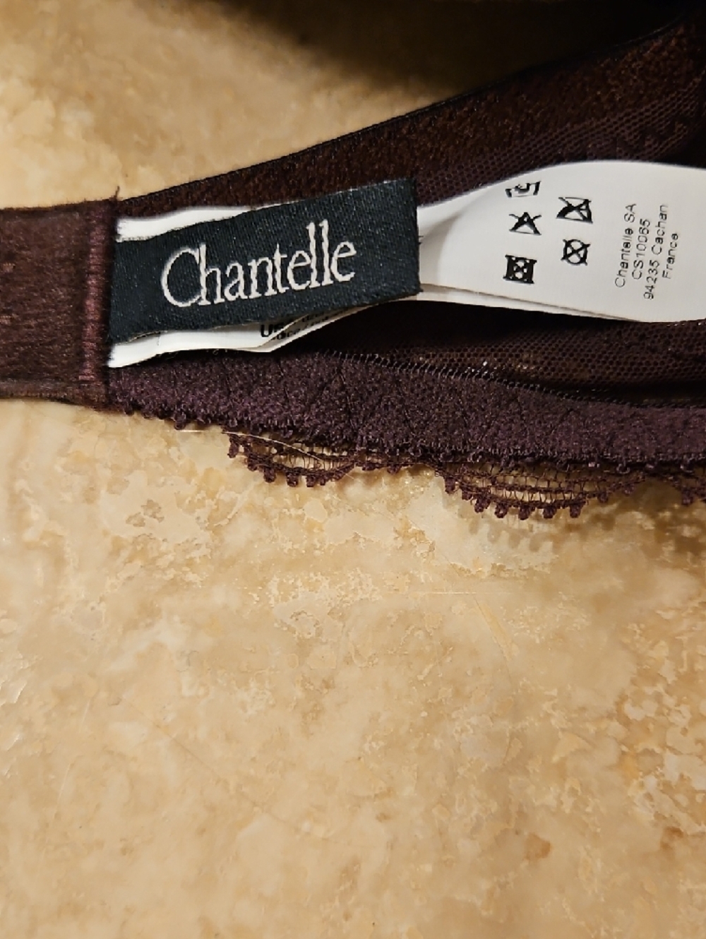 NWT Chantelle Brown Underwire Bra - Picture 2 of 6